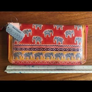 Cost Plus World Market Elephant wristlet/wallet